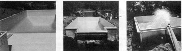 View Showing Liner Installation