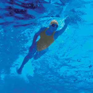 Aquatic Fitness:  Plunge Pools are roomy enough for aquatic excercise.