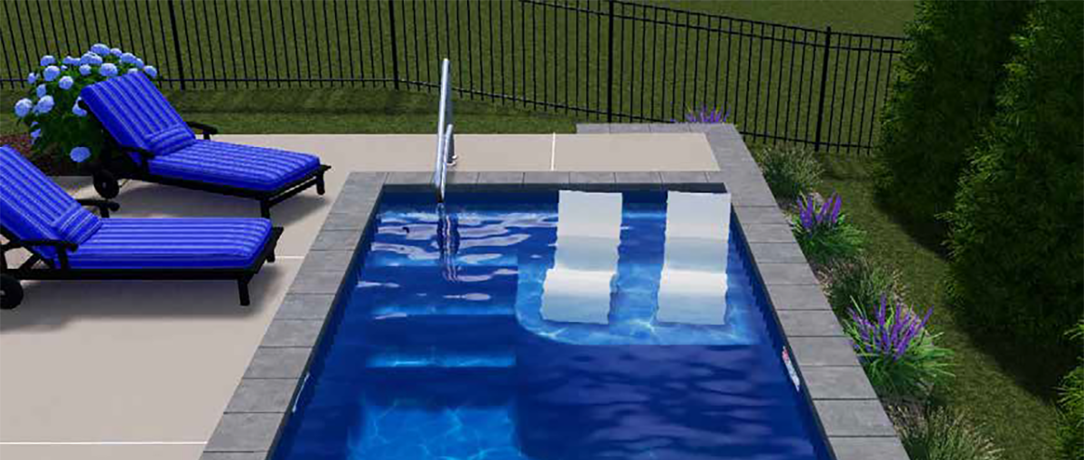 Plunge Pools are Small Inground Pools by Persunal Pools.  Choose your personal pool today.